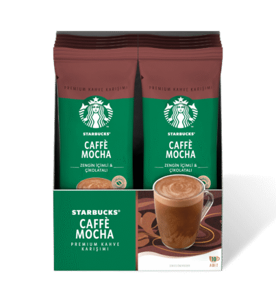Starbucks cafe mocha instant coffee powder sachets