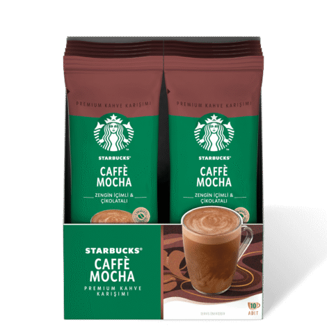 Starbucks cafe mocha instant coffee powder sachets