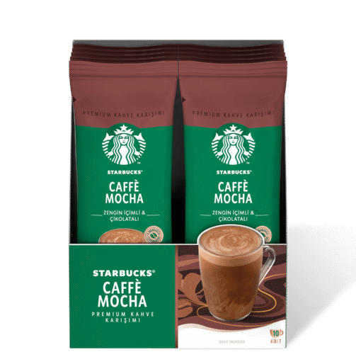 Starbucks cafe mocha instant coffee powder sachets