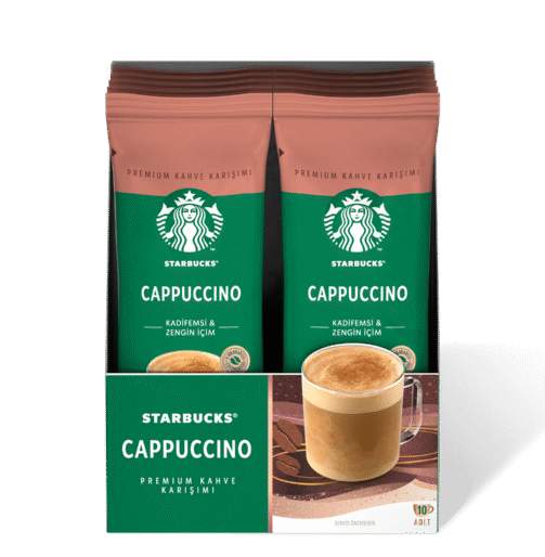 Starbucks cappuccino instant coffee powder sachets