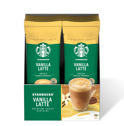 Starbucks vanilla latte