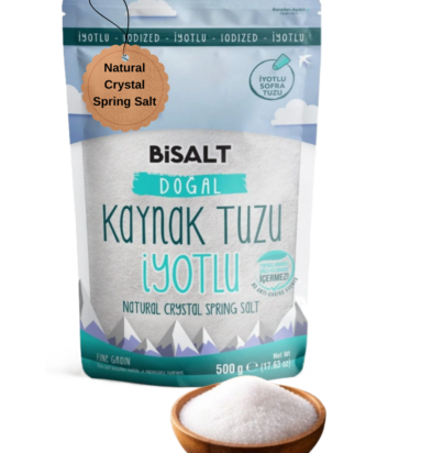 Natural Crystal Spring Salt